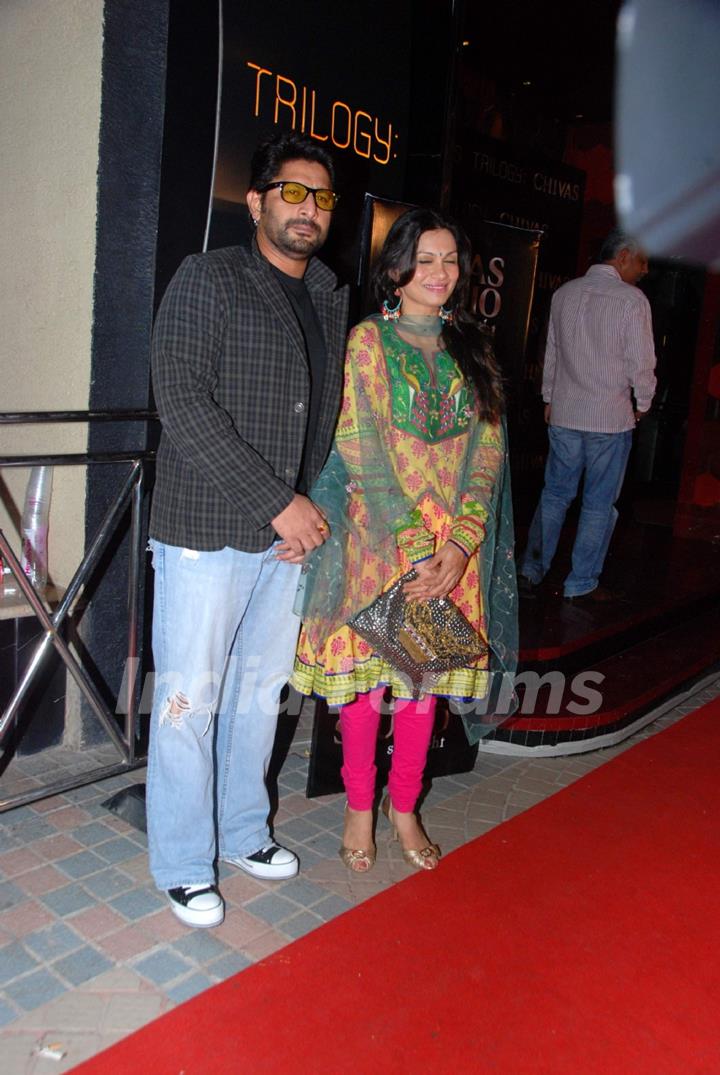 Arshad Warsi and Maria at Kabir Khan's Birthday Party