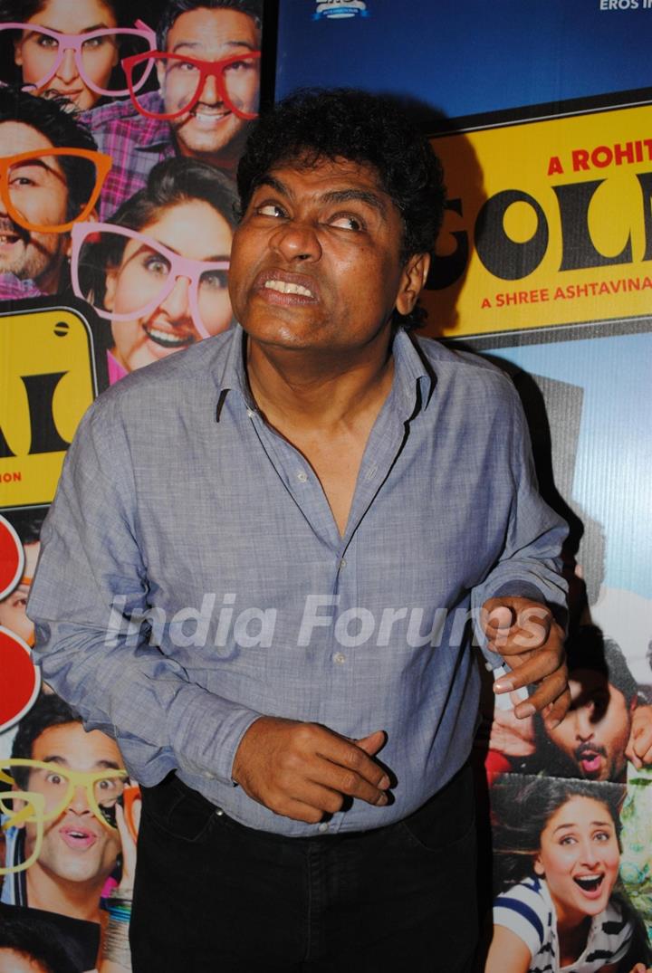 Johny Lever at Golmaal 3 success bash at Hyatt Regency