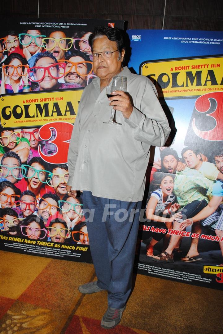 Viju Khote at Golmaal 3 success bash at Hyatt Regency