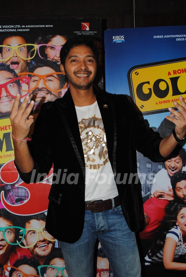 Shreyas Talpade at Golmaal 3 success bash, Hyatt Regency