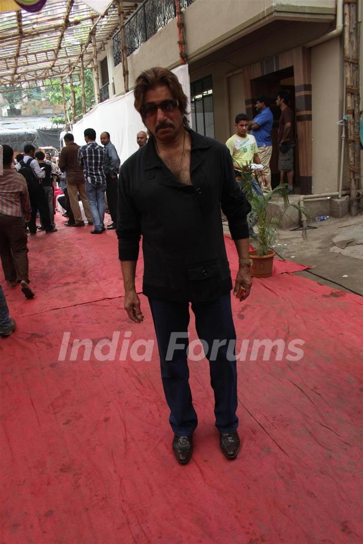 Shakti Kapoor at Raqt-Ek Rishta film Mahurat at Filmistan