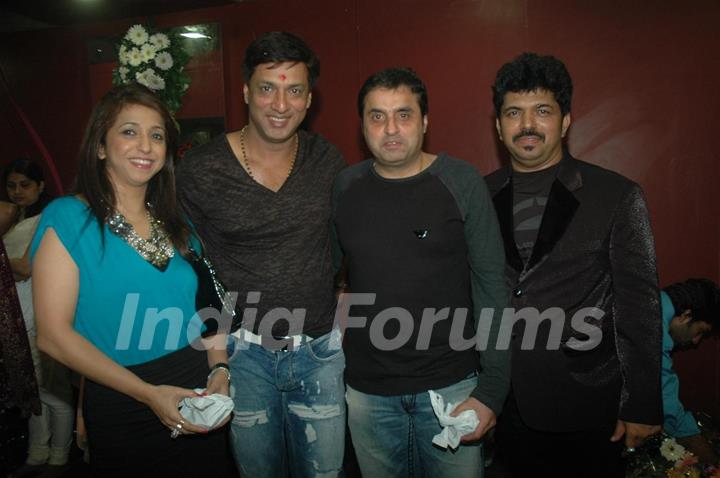 Madhur Bhandarkar at inaugration of Shiva's Salon Academy