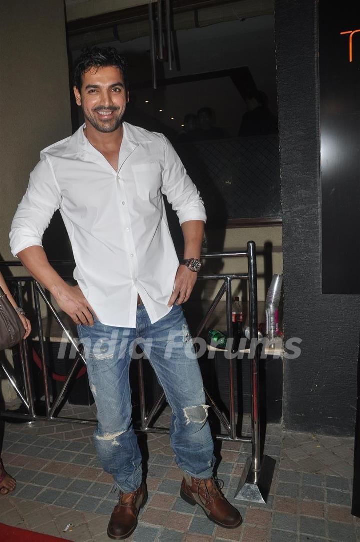 John Abraham at Chivas Studio Spotlight event