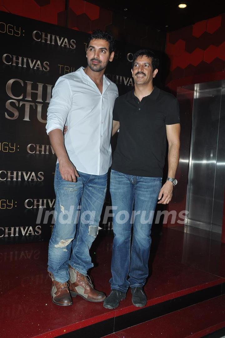 John Abraham at Chivas Studio Spotlight event