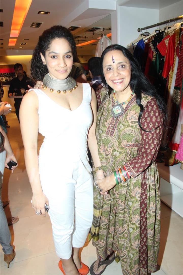 Ila Arun at innaguration of fashion designer Masaba Gupta's first standalone store''MASABA''