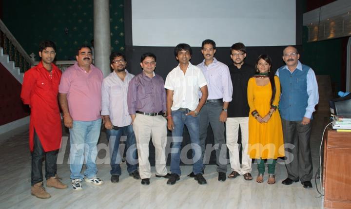 Cast and Crew at Press meet of a new show ''Armanon Ka Balidaan - Aarakshan'' on Imagine