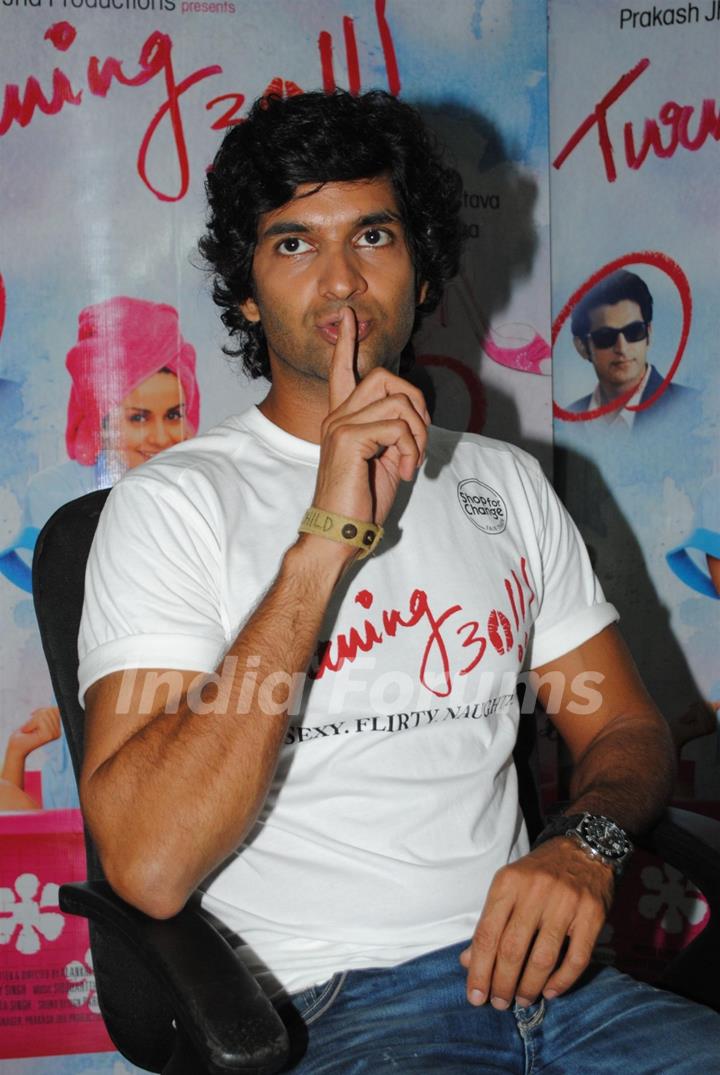 Purab Kohli at the promotion of there movie turning 30 event