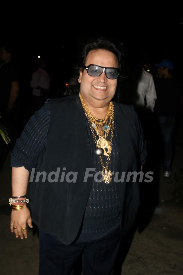 Bappi Lahiri at Jitesh album launch at Twist