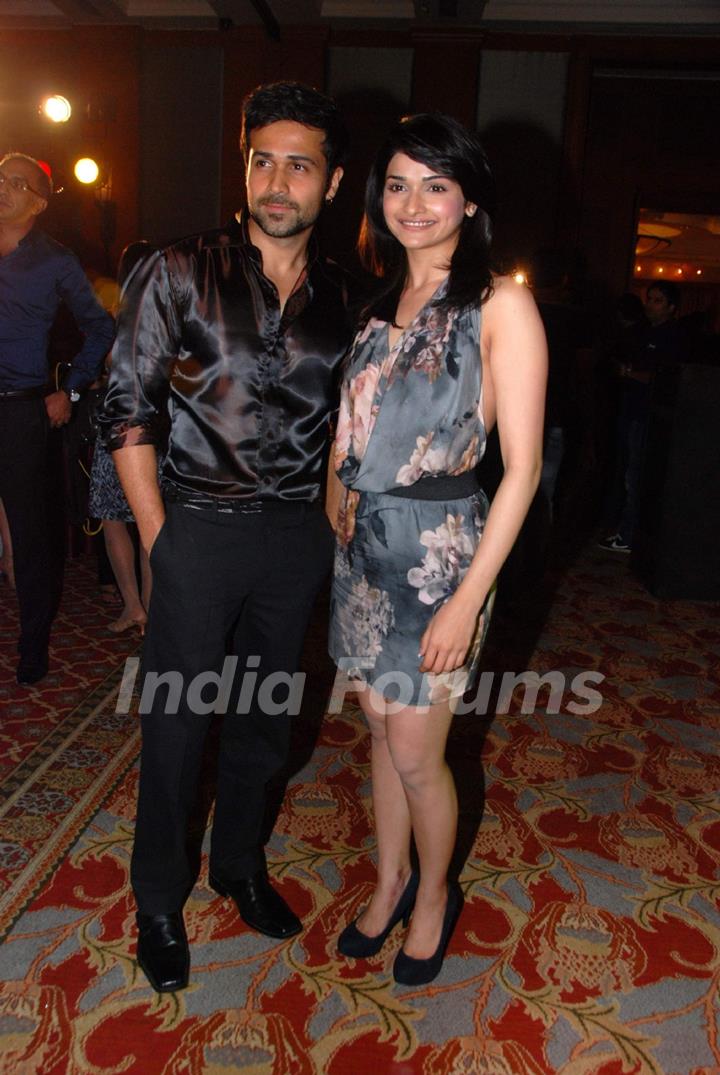 Emraan Hashmi and Prachi Desai at Once Upon a Time film success bash at JW Marriott in Juhu, Mumbai