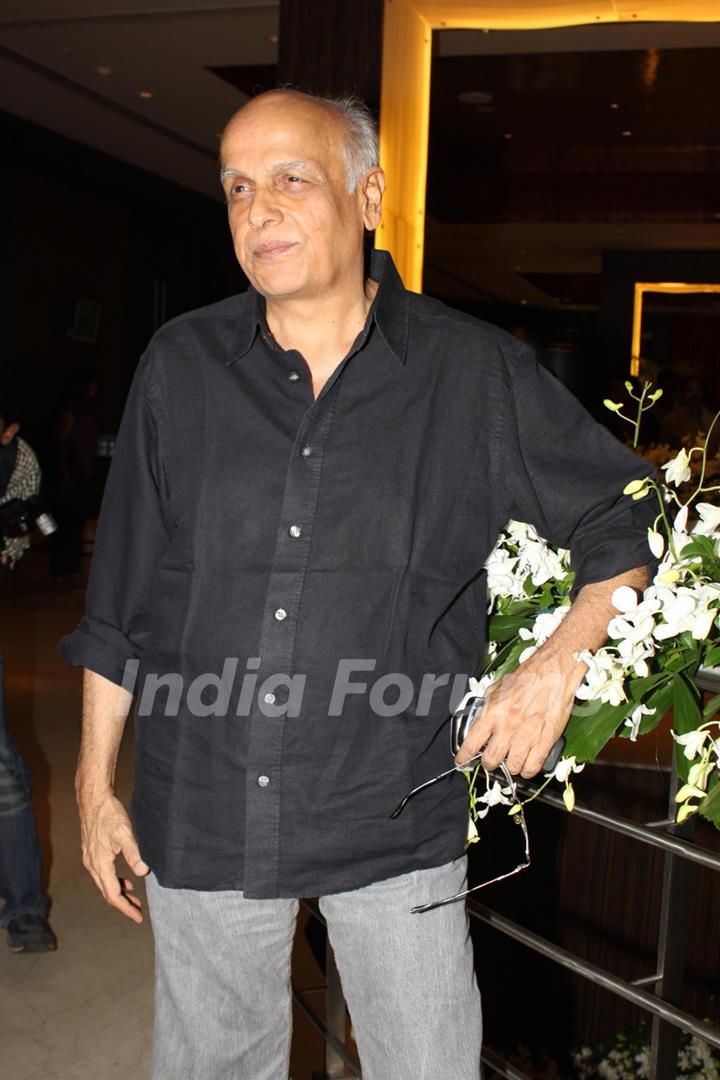 Mahesh Bhatt at the launch of the film 'Kuch Log' based on 26/11 attacks