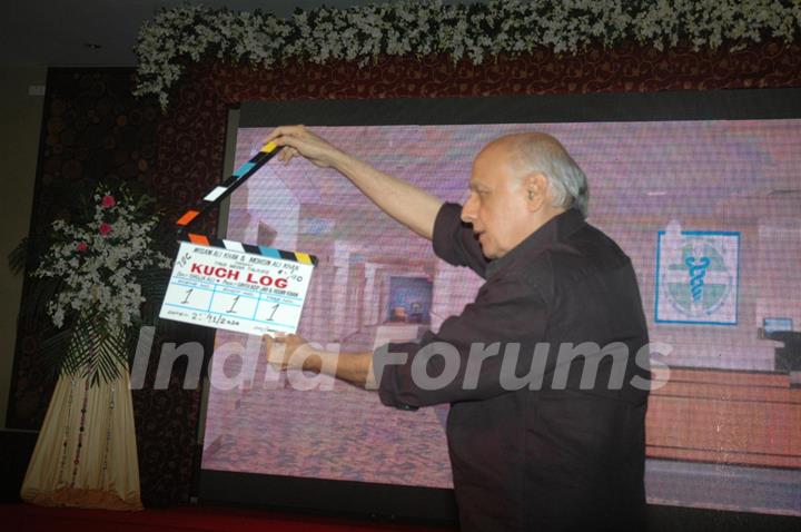 Mahesh Bhatt at launch of Kuch Log film based on 26/11, Novotel