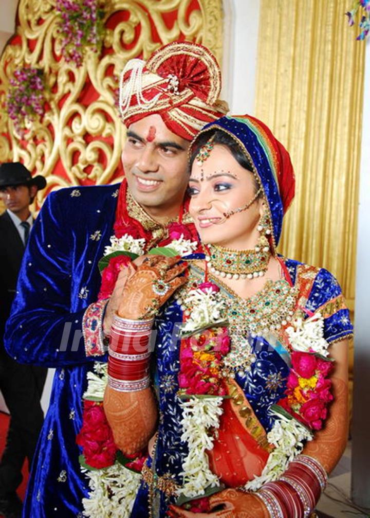 Wedding of Actor Sachal Tyagi & Actress Jaya Binju