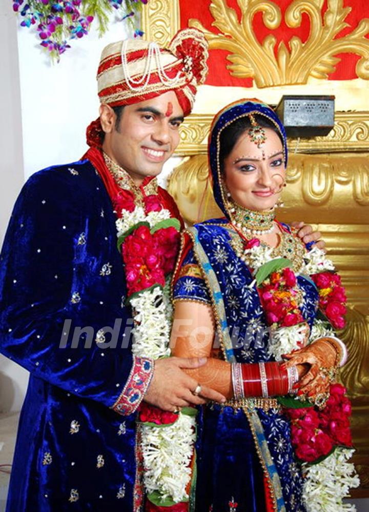 Wedding of Actor Sachal Tyagi & Actress Jaya Binju