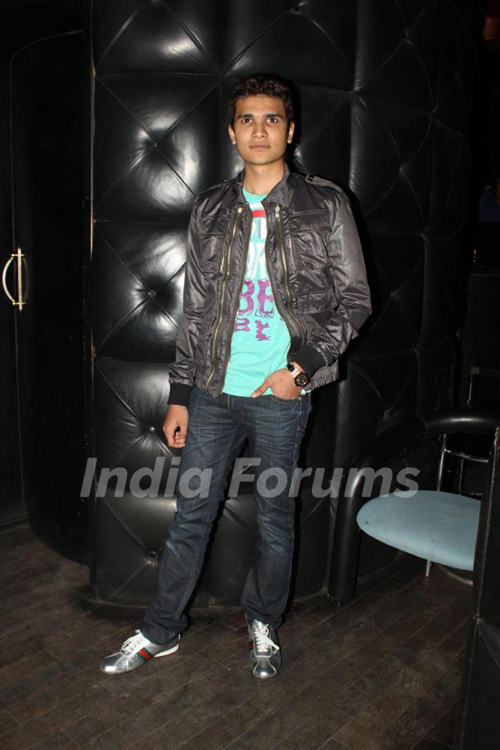 Presenter Dhaval Gada at the celebration party of Kaalo for winning the SA Horrorfest