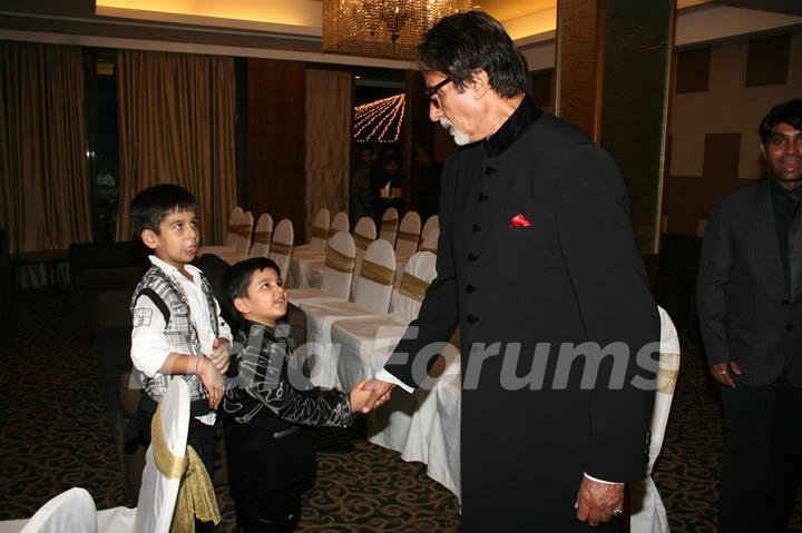 Amitabh Bachchan at Sameer daughter Shanchita & Abhishek wedding at Sun and Sands wedding reception