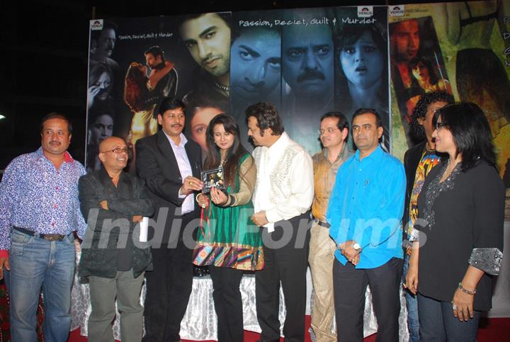 Poonam Dhillon launches the music of film Faarar at Bright office. .