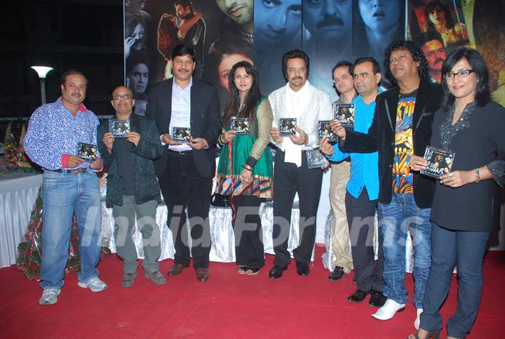 Poonam Dhillon launches the music of film Faarar at Bright office. .