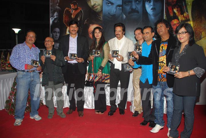 Poonam Dhillon launches the music of film Faarar at Bright office. .