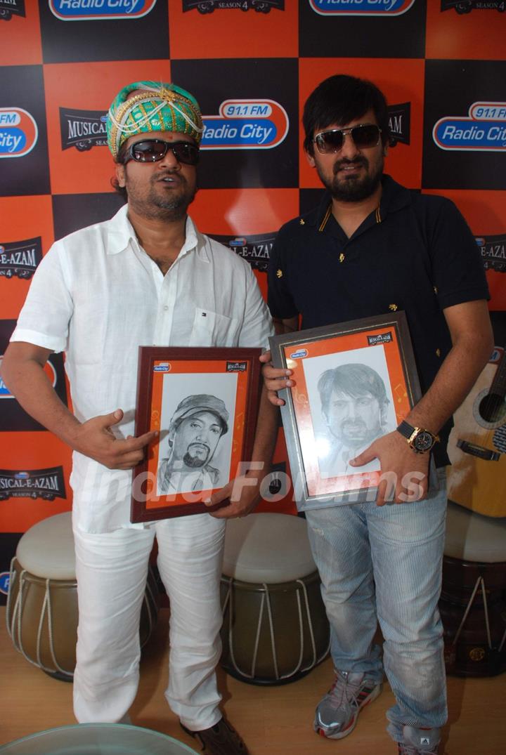 Sajid-Wajid at Radio City Musical-e-azam at Bandra. .