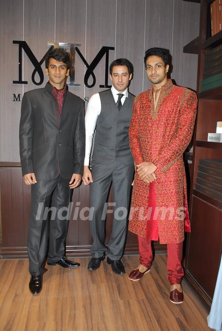 Zulfi launch M11M Men Store launch at Juhu