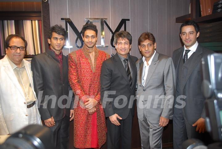 Shekhar Suman and Zulfi launch M11M Men Store launch at Juhu