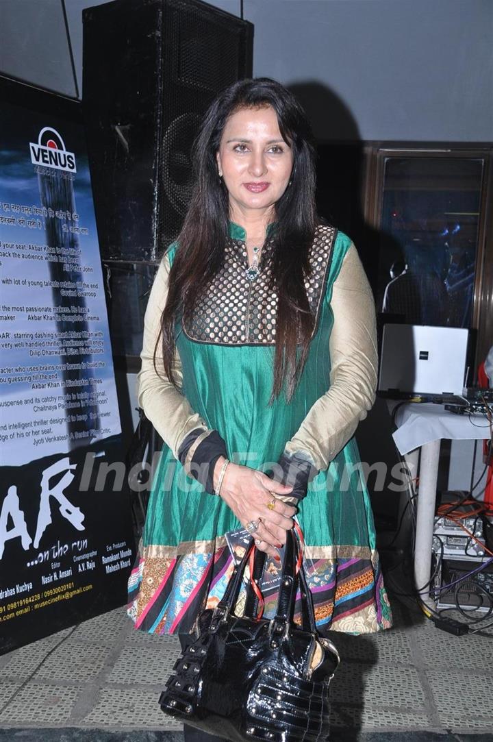 Poonam Dhillon launches the music of film Faarar at Bright office