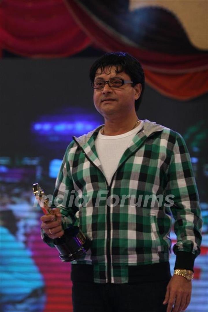 Sachin Pilgaonkar at BIG FM Marathi Awards at the Tulip Star