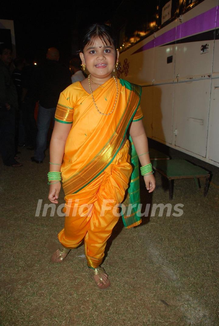 Saloni Daini at Comedy Circus grand finale at Andheri Sports Complex. .