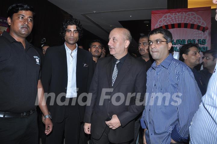 Anupam Kher at Music release of 'Yamla Pagla Deewana'