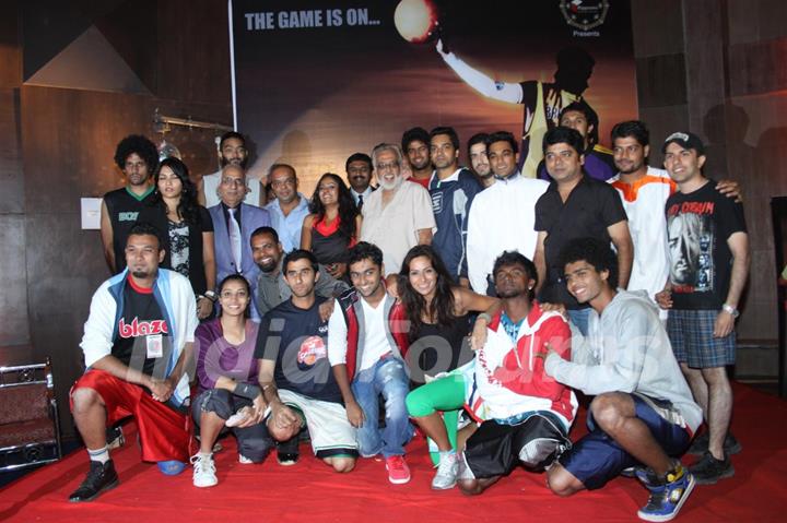 Launch party of movie ''4pm on the court'' at Celebration Club, Andheri