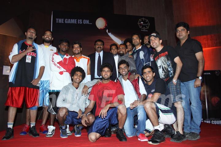 Launch party of movie ''4pm on the court'' at Celebration Club, Andheri