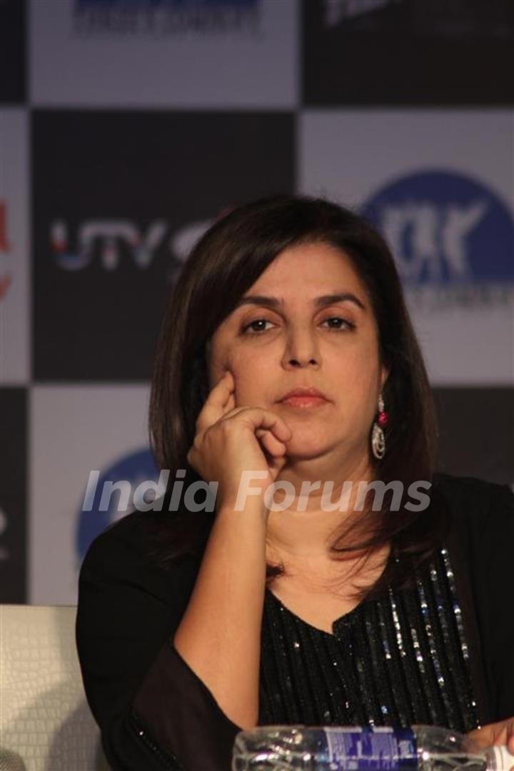 Farah Khan at Launch of the 'Tees Maar Khan' Official Game at Novotel, Juhu, Mumbai