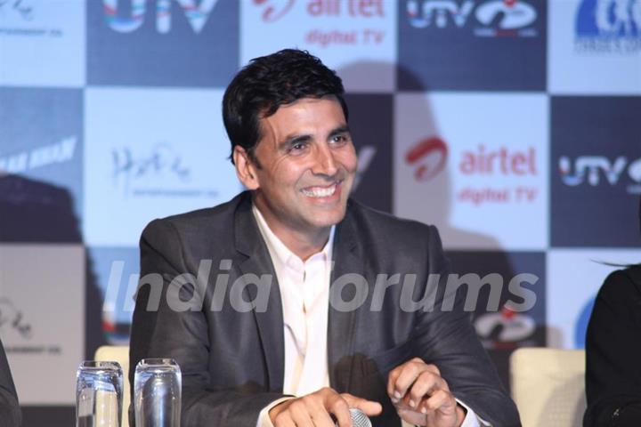 Akshay Kumar at Launch of the 'Tees Maar Khan' Official Game at Novotel, Juhu, Mumbai