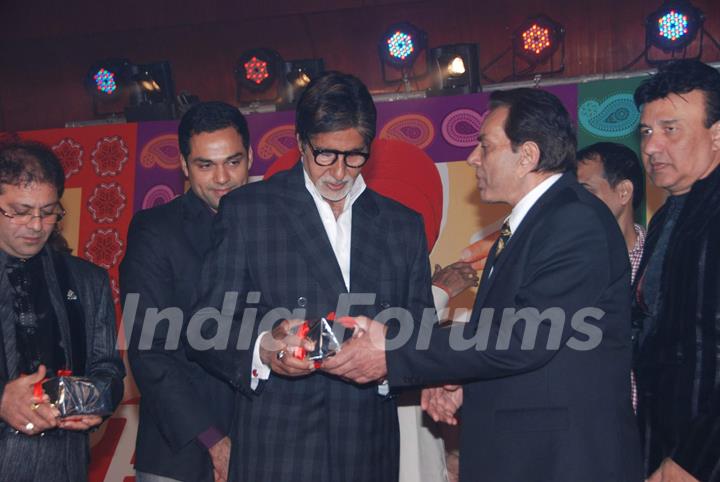 Yamla Pagla Deewana music launch at Novotel.  .