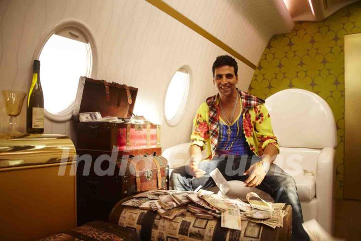 Akshay Kumar in the movie Tees Maar Khan