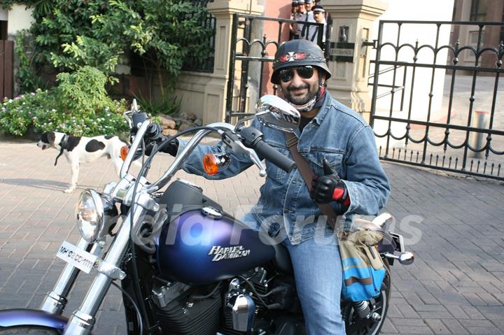 Arshad Warsi at the launch of Big Star Entertainment awards at Taj Bandra, Mumbai, Wed afternoona. .