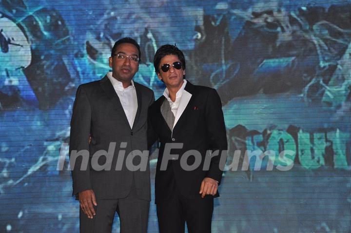 Shahrukh Khan and Sameer Nair launch Imagine Indian television’s new mega show &quot;Zor Ka Jhatka&quot; at Grand Hyatt Hotel