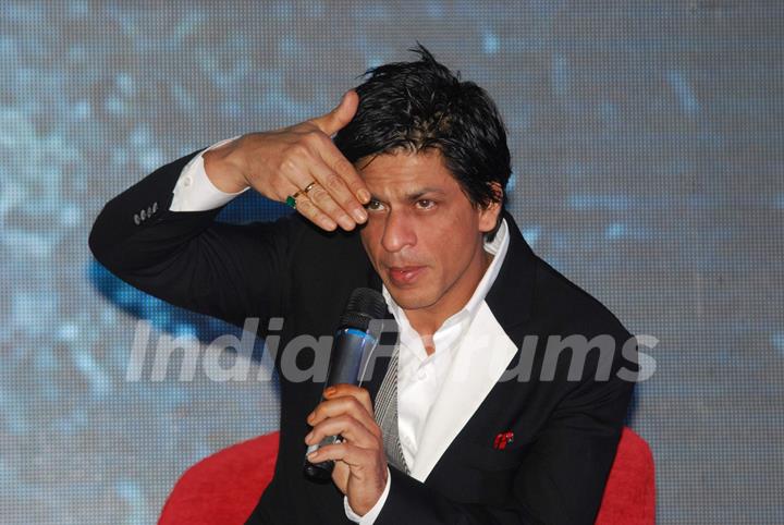 Shahrukh Khan launches NDTV Show Zor Ka Jhatka at Grand Hyatt. .