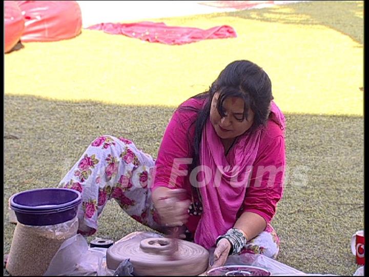 Dolly Bindra in Bigg Boss 4 house