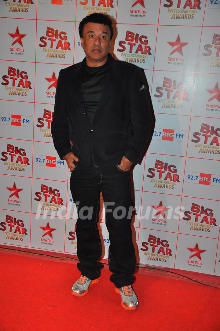 Anu Malik at the Big Star Entertainment Awards held at Bhavans College Grounds in Andheri, Mumbai
