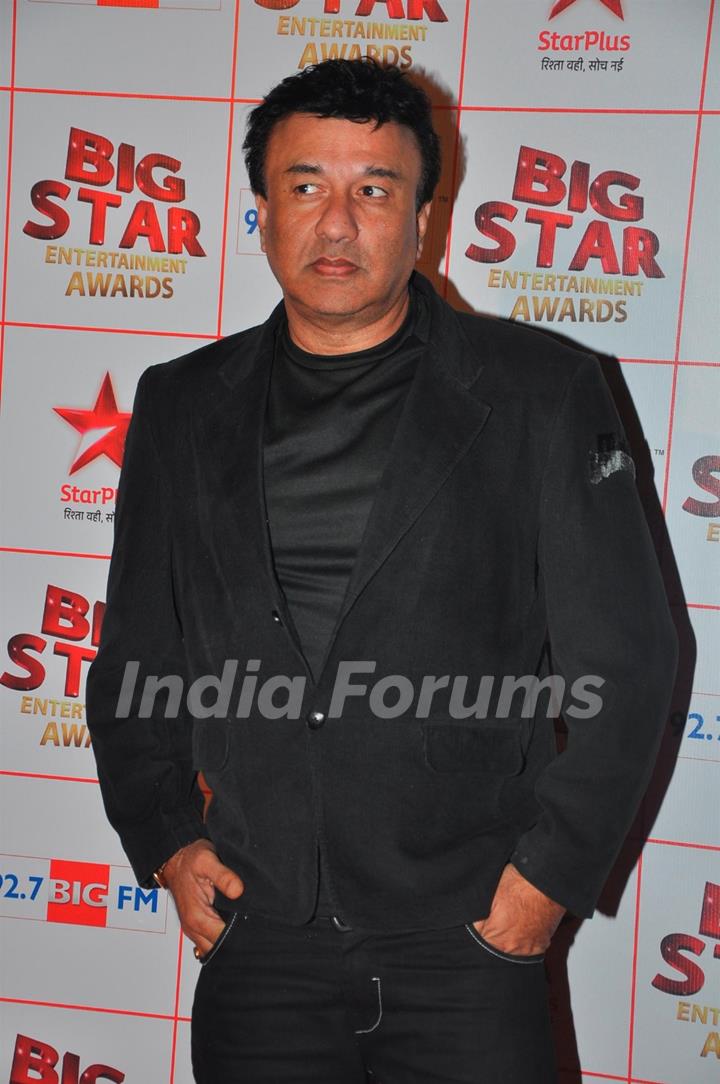 Anu Malik at the Big Star Entertainment Awards held at Bhavans College Grounds in Andheri, Mumbai