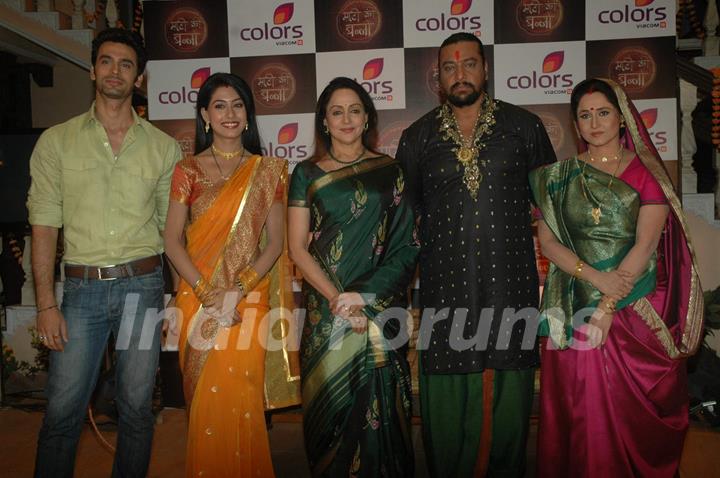 Colors launches Hema Malini's Maati Ki Banno at Dahisar. .