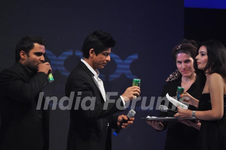 Shahrukh Khan launches XXX energy drink