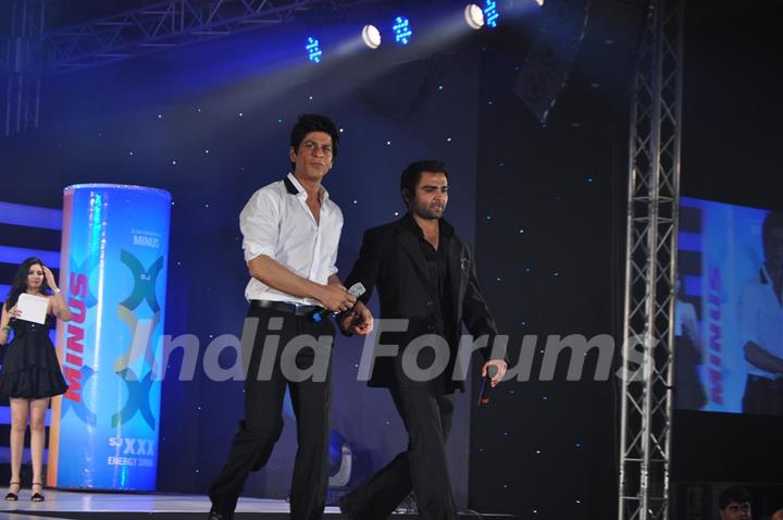 Shahrukh Khan launches XXX energy drink