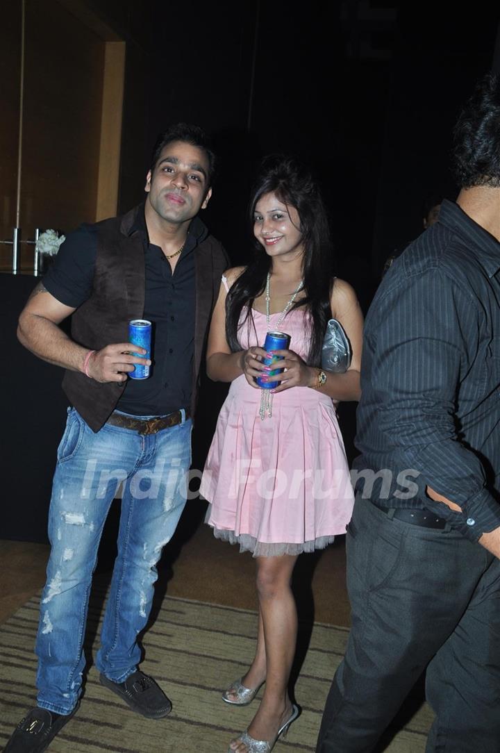Abhishek Awasthi at launch party of XXX energy drink