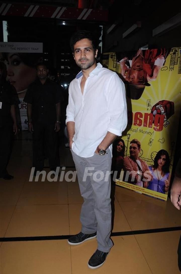 Emraan Hashmi in Dil To Baccha Hai Ji music launch at Cinemax