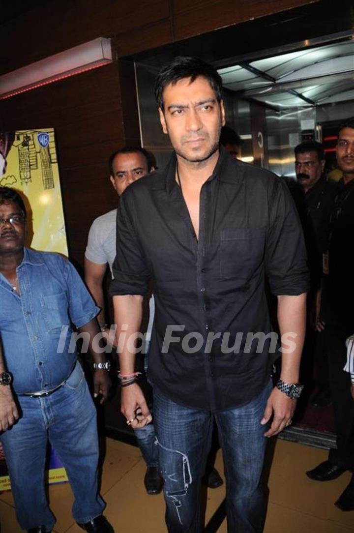 Ajay Devgan in Dil To Baccha Hai Ji music launch at Cinemax