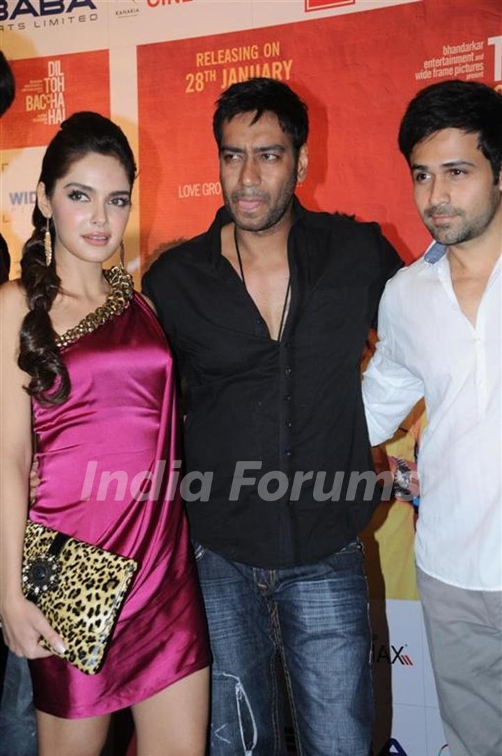 Dil To Baccha Hai Ji music launch at Cinemax