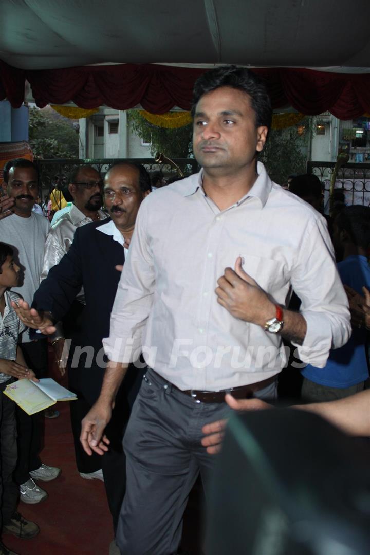 Javagal Srinath at World bunts sports meet of 2010 in Mumbai