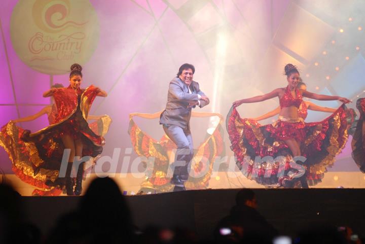 Govinda at Country Club New Year Party